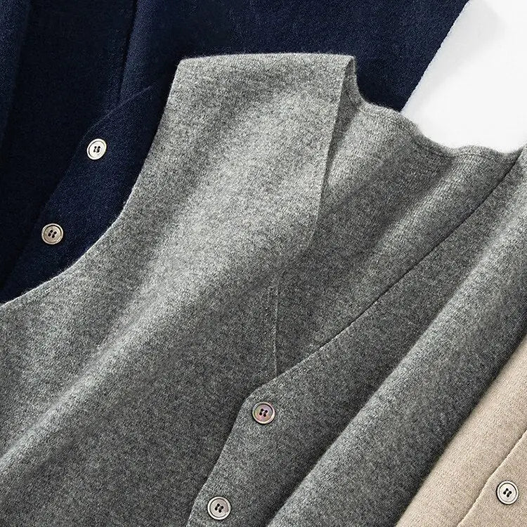 Lindberg | Kaschmir Cardigan-Weste