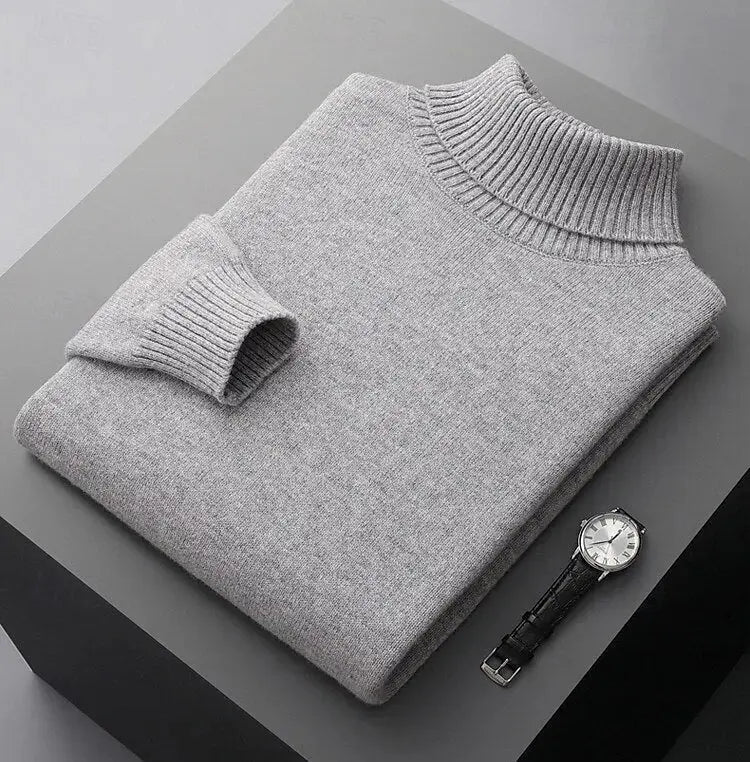 Lindberg | Rollkragenpullover aus 100% Merinowolle