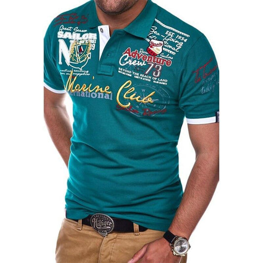 Lindberg | Schriftstil Herren Polo-Shirt