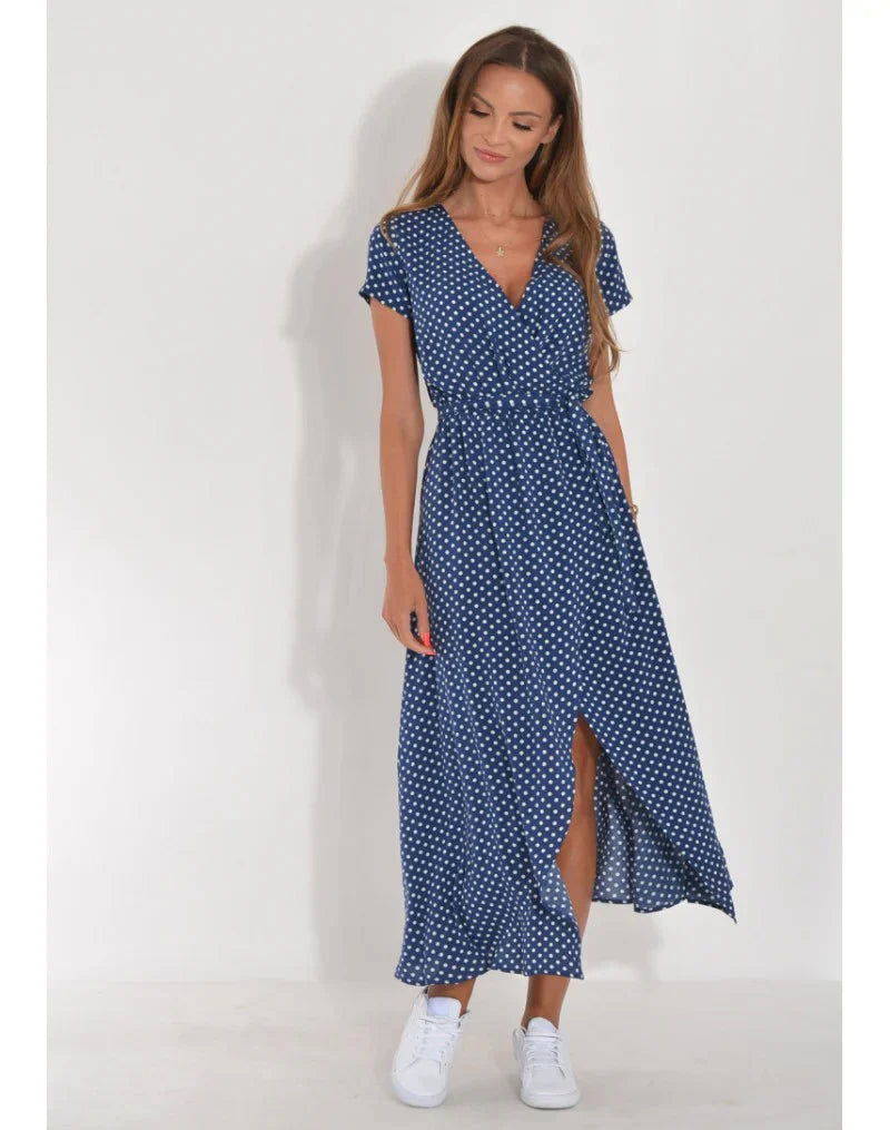Lindberg | Eva™ - Stilvolles V-Ausschnitt-Kleid