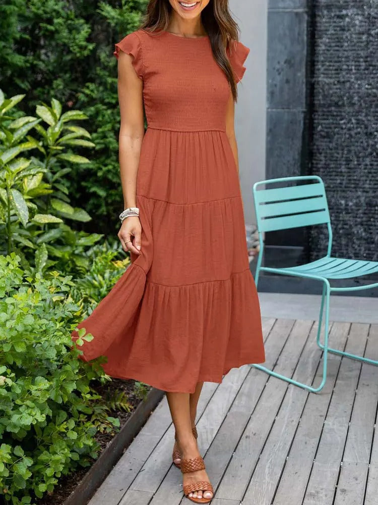 Lindberg | Megan | Raffiniertes bauchbedeckendes Kleid
