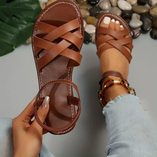 Lindberg | Fatima™ - Geflochtene Flache Sandalen