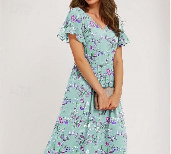 Lindberg | Lebenslust Midi Kleid