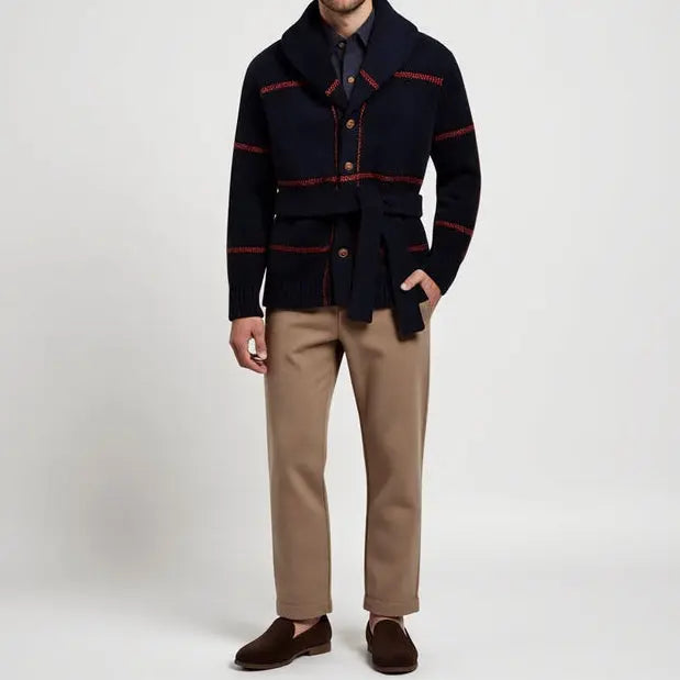 Lindberg | Rome Pullover-Mantel mit Gürtel