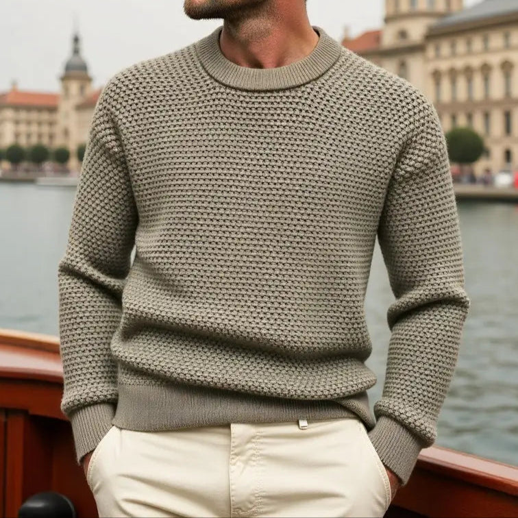 Lindberg | Texturierter Old Money Pullover