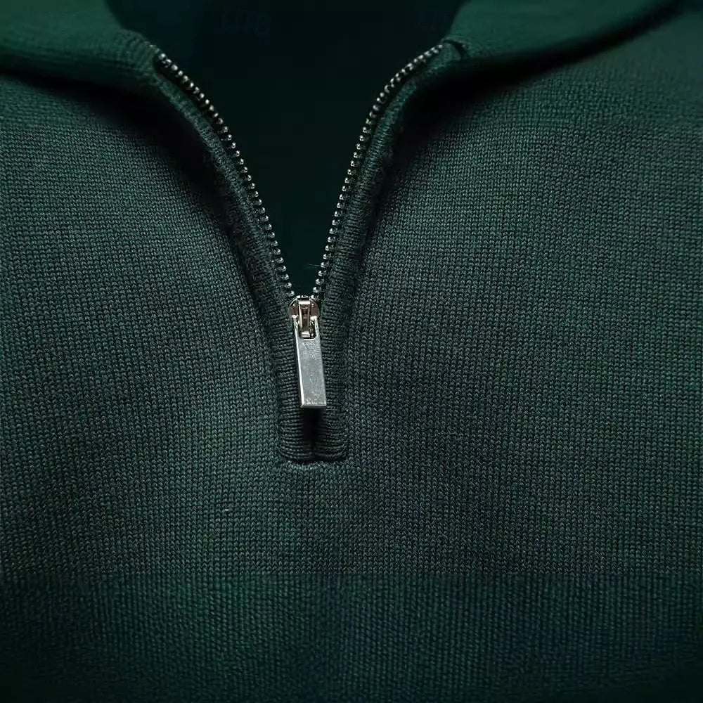 Lindberg | Essential Pullover mit Viertel-Reissverschluss