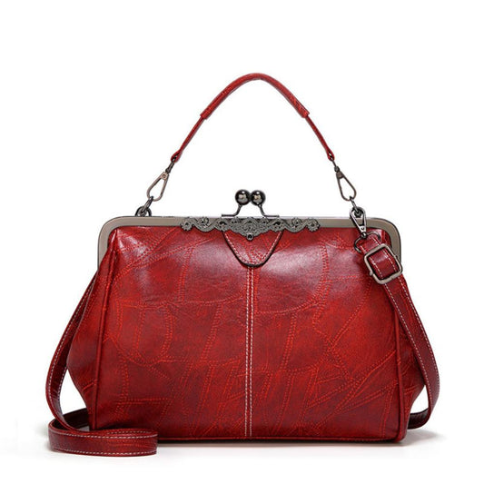 Lindberg | Mila | Vintage-Handtasche mit Klappenverschluss