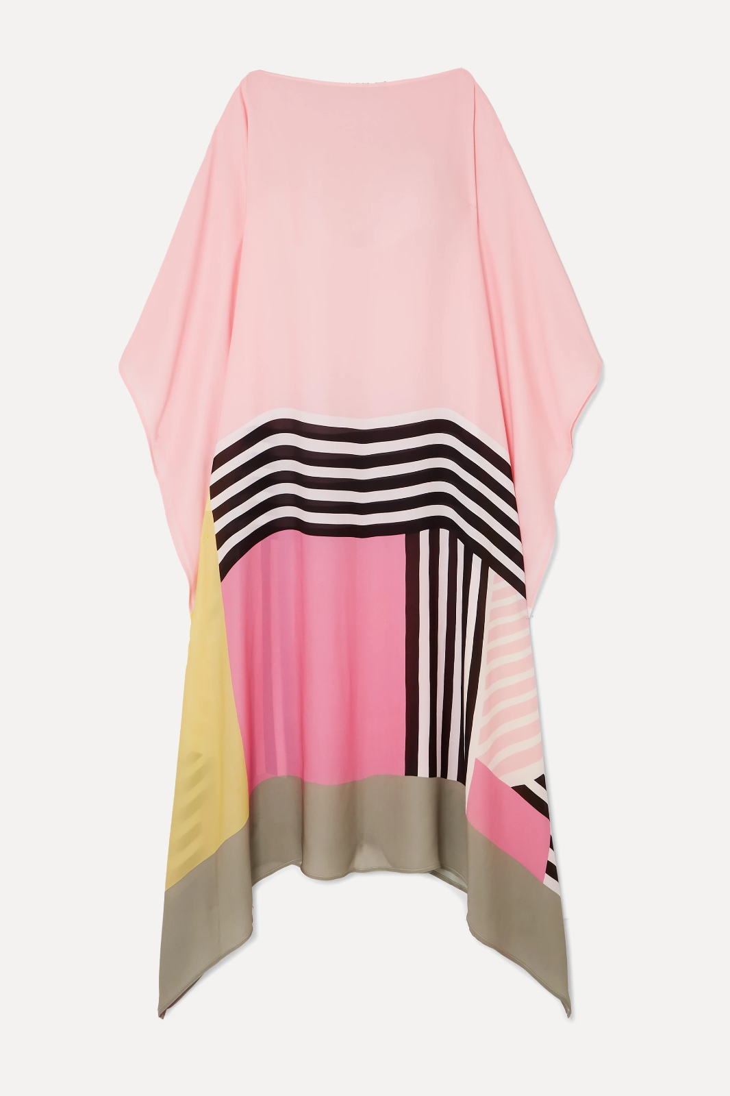 Lindberg | Susan Gestreiftes Patchwork Kleid Mit Druck