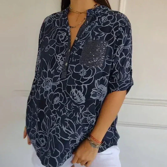 Lindberg | Florallicht Damen Bluse