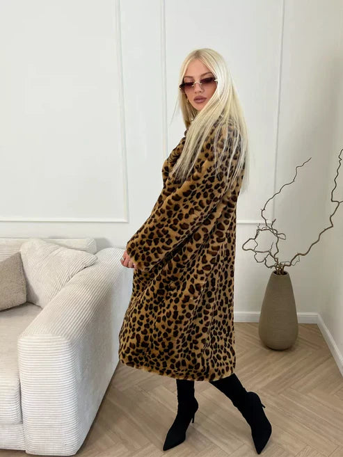 Lindberg | Mantel mit Leopardenmuster