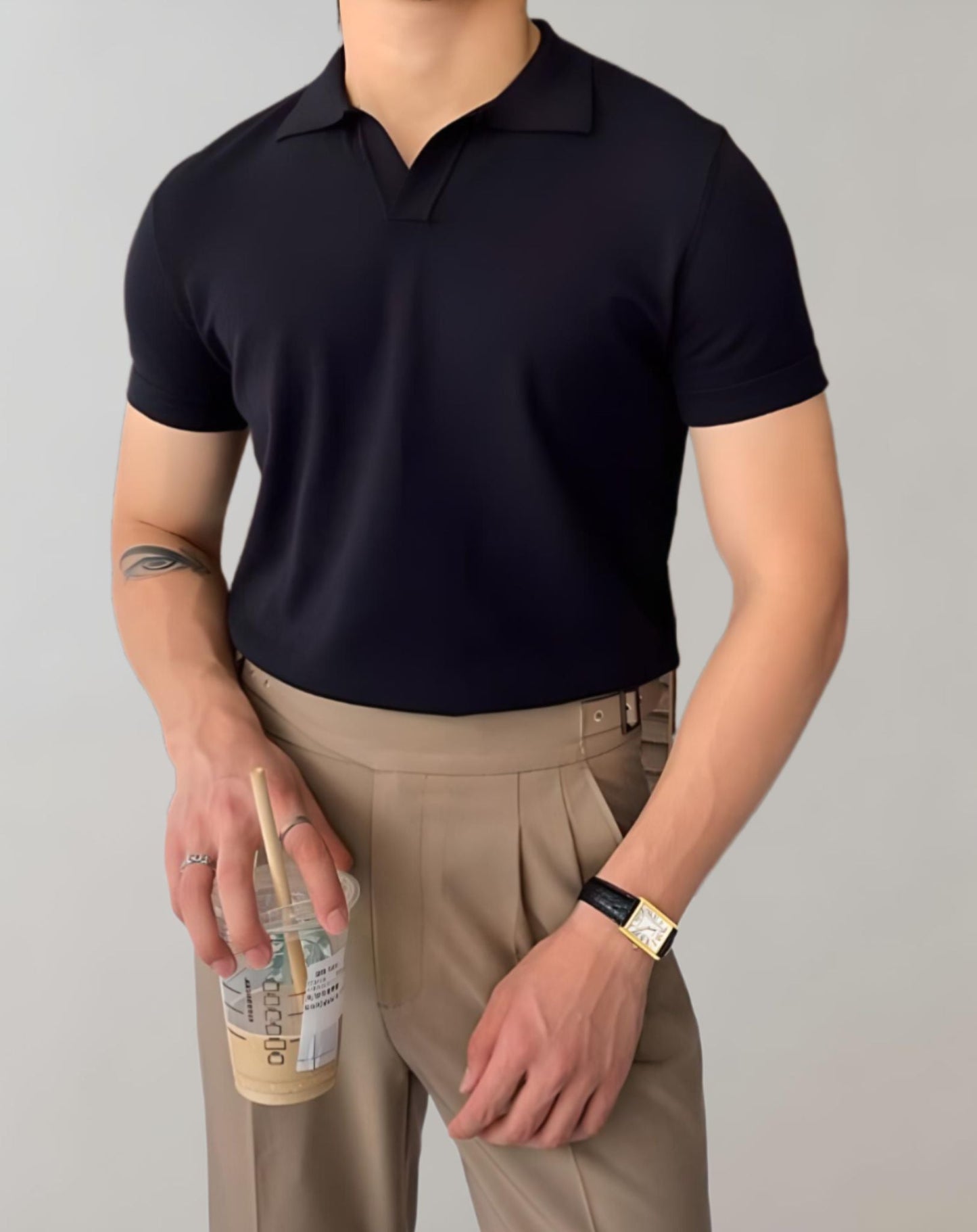Lindberg | Zentralstil Herren Langarm Langarmshirt