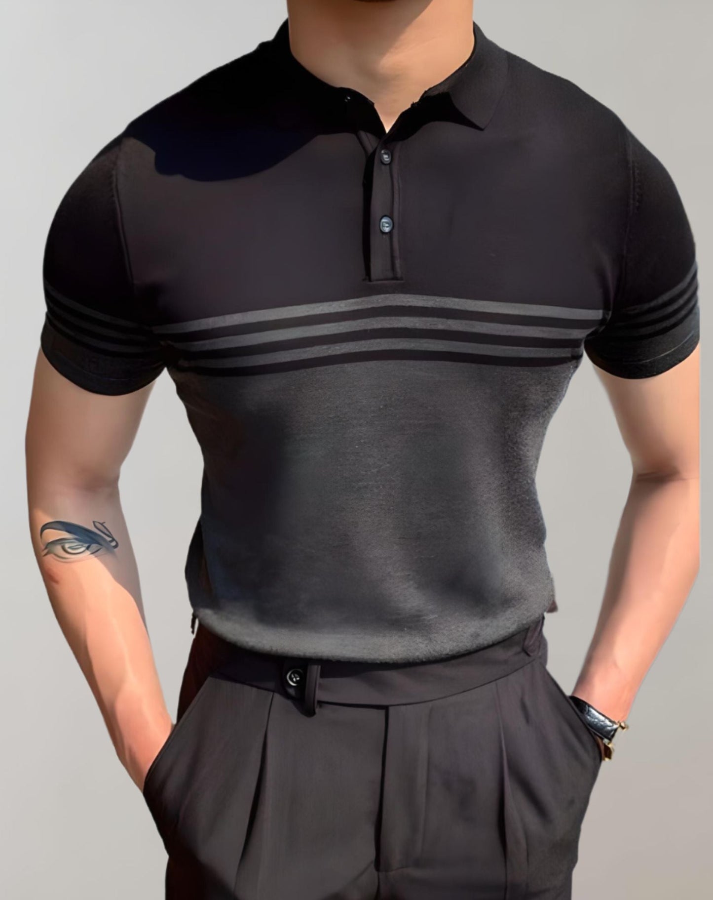 Lindberg | Zentralstil Herren Langarm Langarmshirt